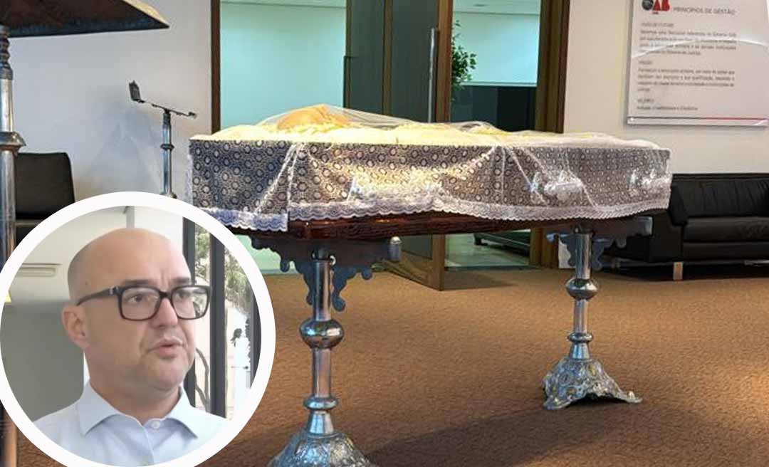 Velório do advogado Romano Gouveia acontece na sede da OAB Acre