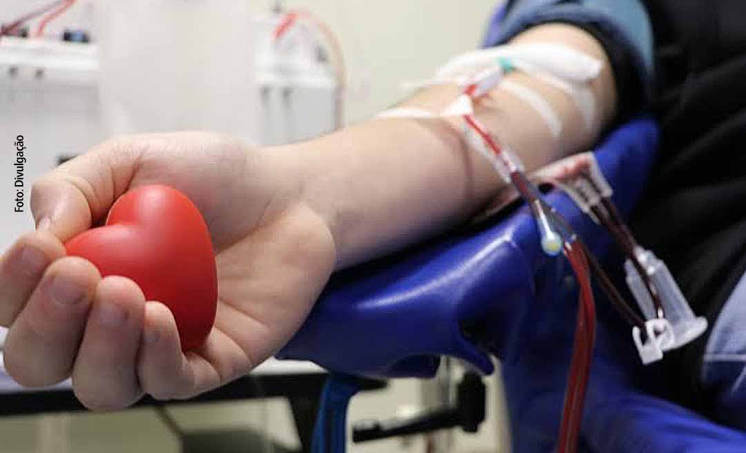 Hemoacre reforça campanha de doação de sangue em Rio Branco; estoque não está suprindo demanda