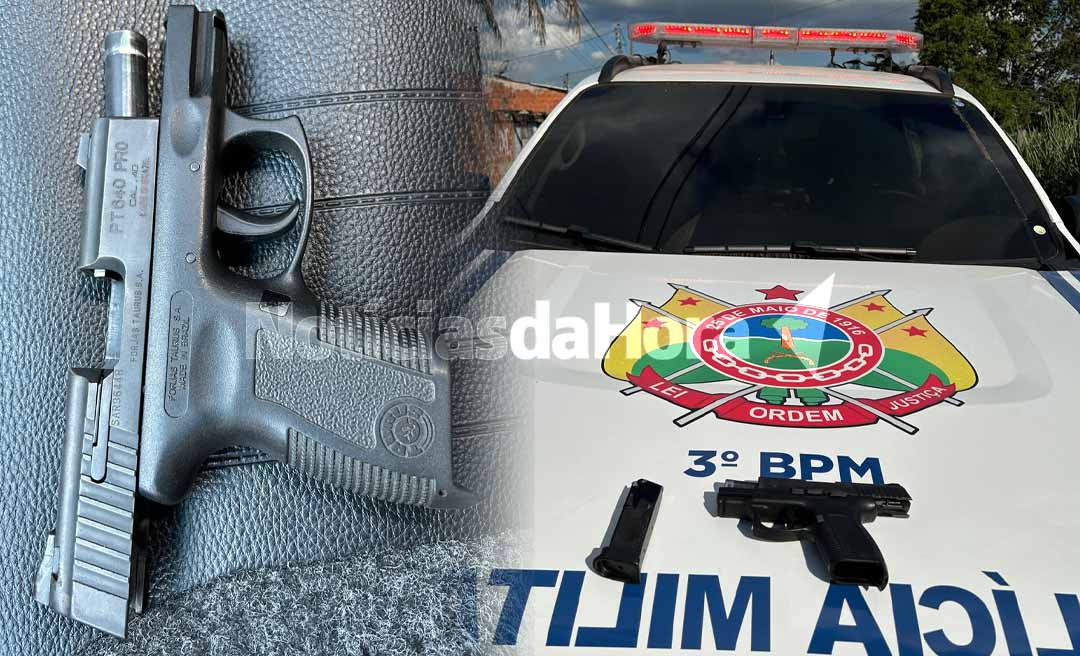 Polícia Militar prende dupla por tráfico de drogas e porte ilegal de arma de fogo no Wanderley Dantas