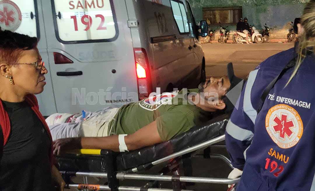 Homem é ferido com facada durante discussão em bebedeira no Conjunto Universitário, em Rio Branco