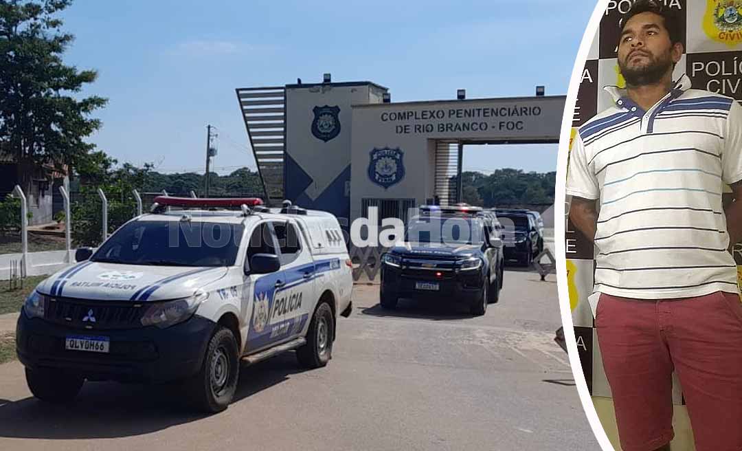 Detento é encontrado morto no presídio Antônio Amaro Alves, em Rio Branco