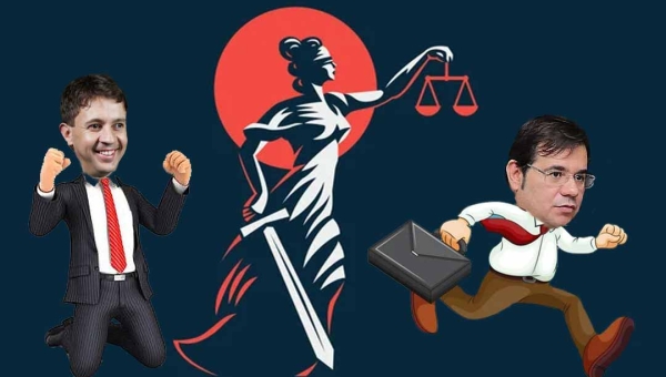 Após furar o olho de Velloso e com o coração do governo na mão, Rueda balança no cargo após ADI proposta pelo PCdoB