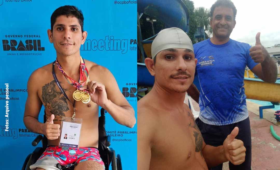 Sem patrocínio, paratleta acreano pede ajuda para competir em São Paulo