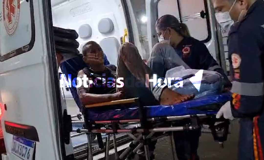 Homem é vítima de tentativa de homicídio após discussão em posto de combustíveis em Rio Branco