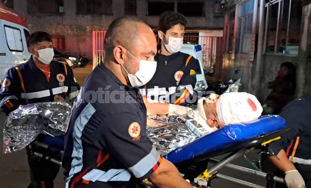 Tentativa de homicídio: Barbeiro leva tiro na cabeça no bairro Vila Acre, em Rio Branco