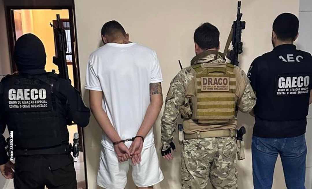 Líder de organização criminosa do Acre é preso em João Pessoa