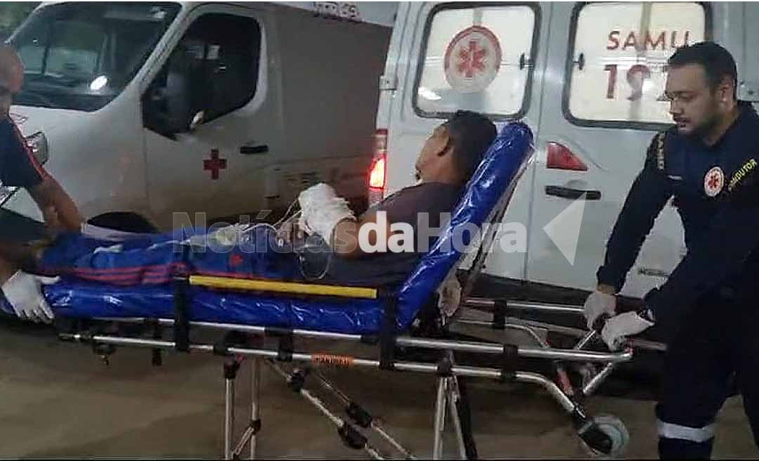 Homem é ferido por arma branca ao tentar reatar relacionamento com ex-companheira na Capital