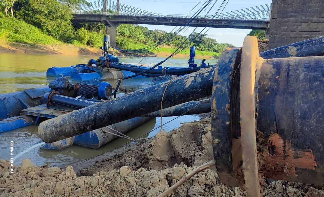Rio Acre se aproxima dos dois metros na Capital; período de estiagem será um dos mais severos, alerta Defesa Civil
