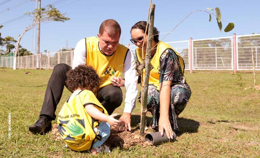 Em alusão a Semana do Meio Ambiente, Prefeitura da Capital realiza plantio de mil mudas no Parque do Tucumã