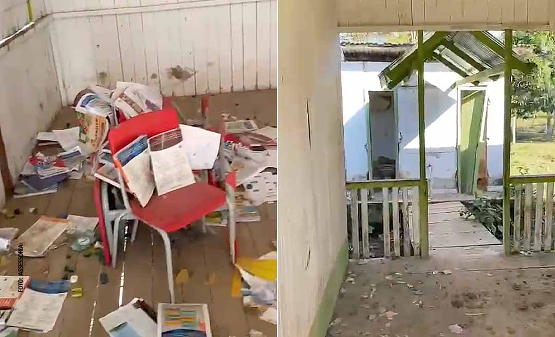 Escola rural de ensino fundamental no Município do Jordão está abandonada, denunciam moradores