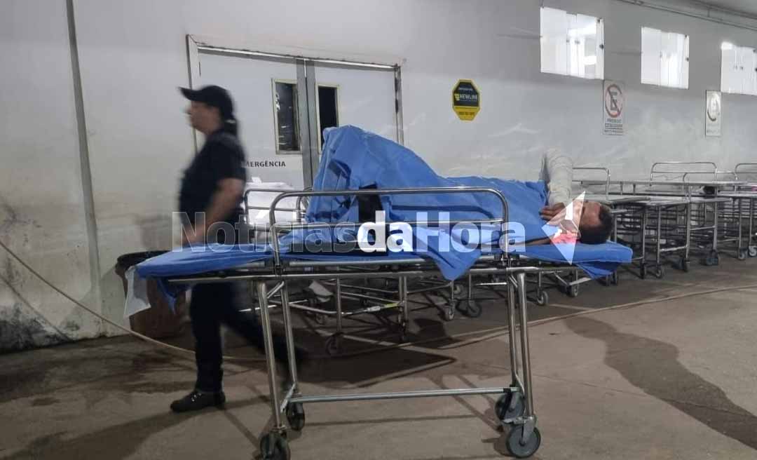 Na Capital, homem é vítima de agressão física com pedaço de madeira e vai parar no PS