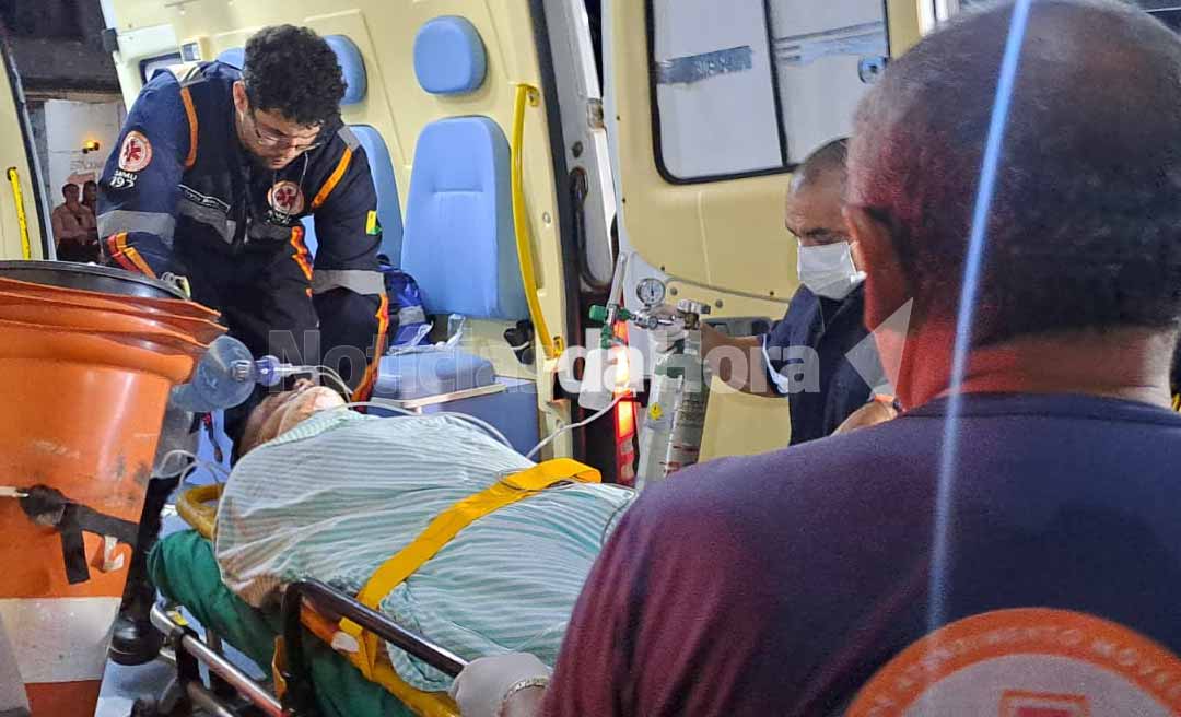 Sargento da Polícia Militar é entubado após sofrer atropelamento na AC-40