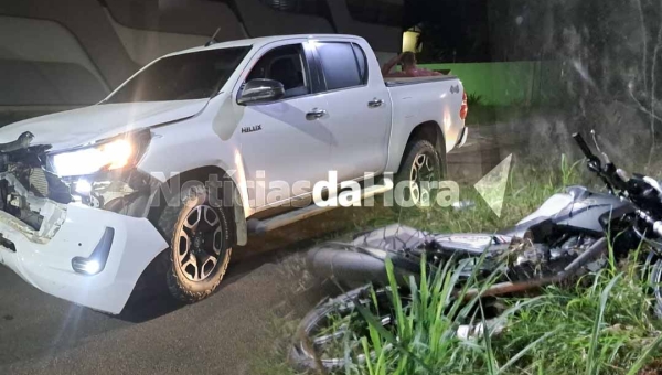 Menor que trabalhava de forma irregular como vigilante sofre acidente de trânsito