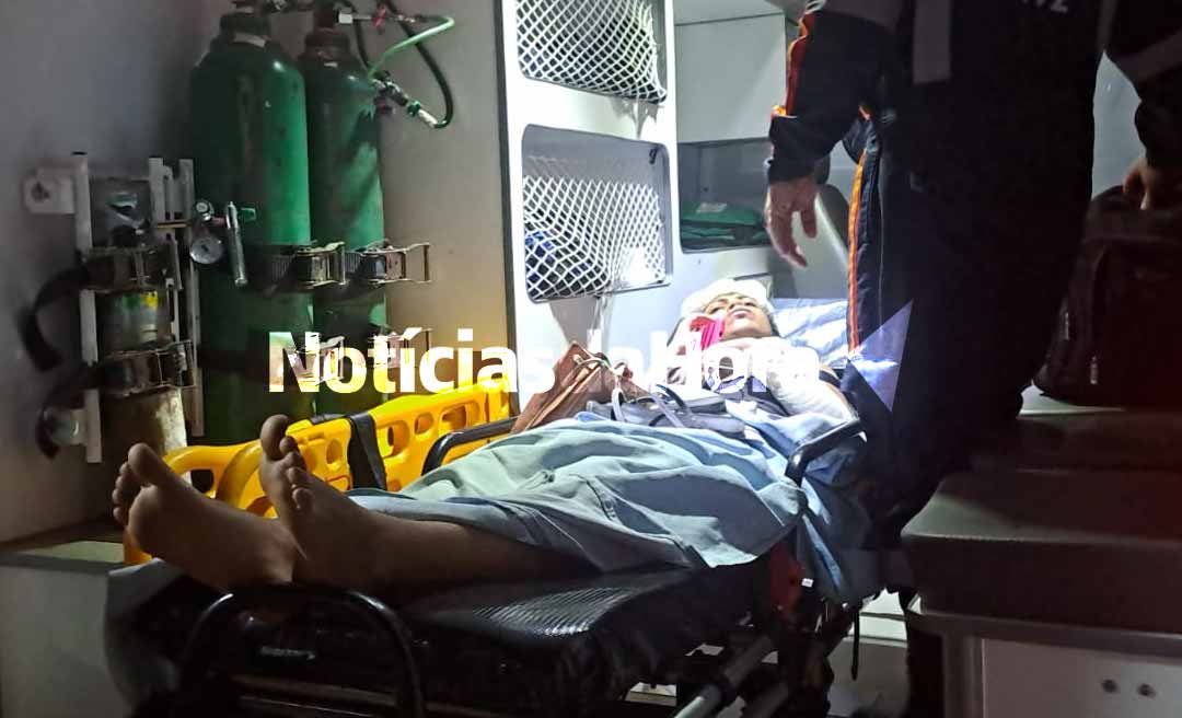 Mulher é brutalmente espancada pelo marido; vítima é encaminhada ao PS com cortes na cabeça e diversas fraturas