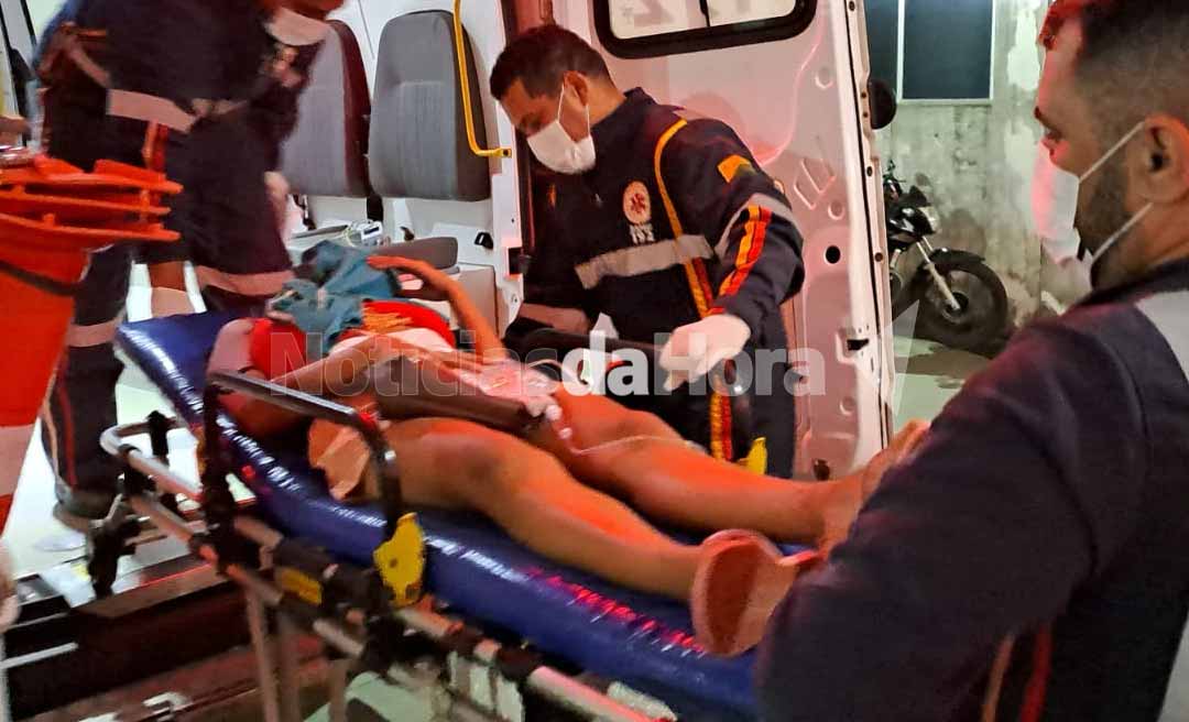 Mulher é vítima de tentativa de feminicídio após discussão com o marido