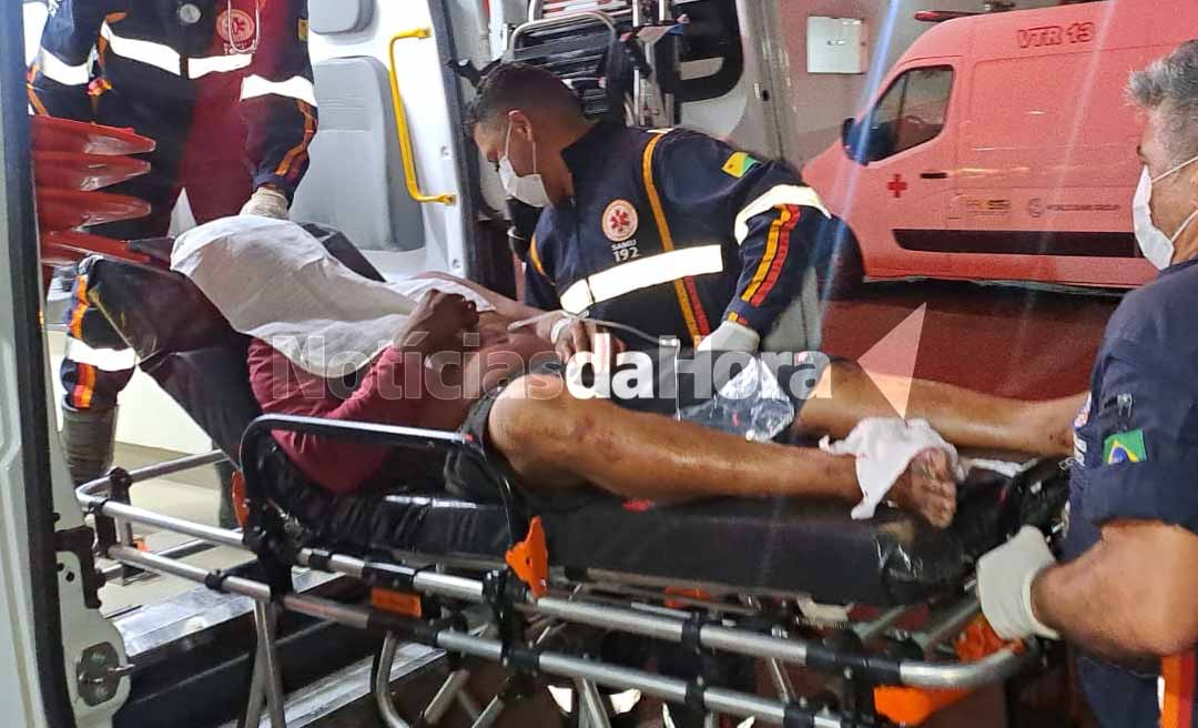 Homem sobrevive a tentativa de homicídio após ser alvejado no 2º Distrito da Capital
