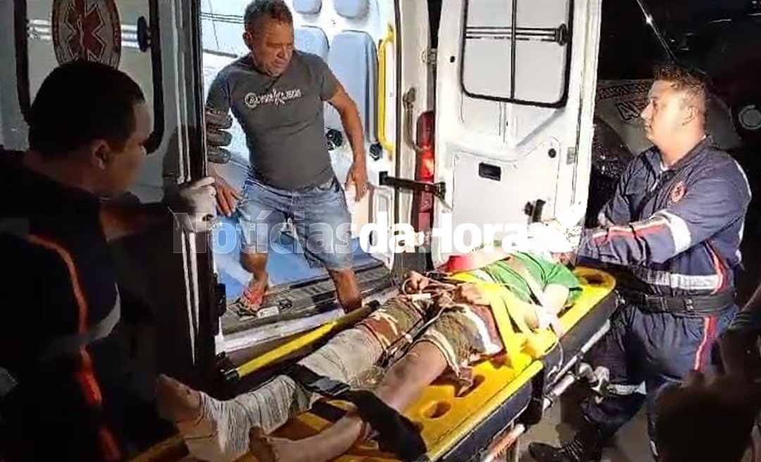 Menino de 12 anos é atropelado por motocicleta em Rio Branco; condutor foge sem prestar socorro