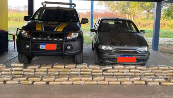 Polícia Rodoviária Federal apreende 110 quilos de Skunk em Rio Branco