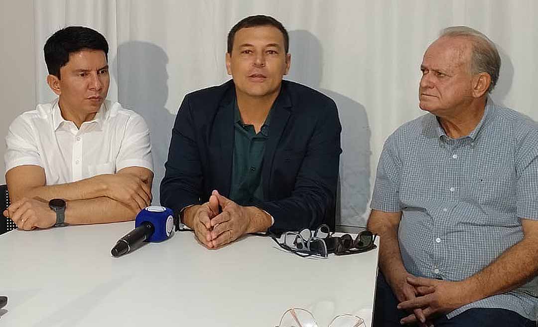 Sanderson Moura é anunciado como vice de Jenilson Leite, pré-candidato do PSB a prefeito de Rio Branco