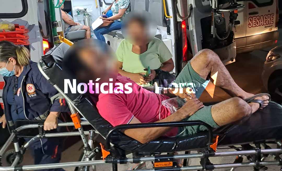 Acidente de trabalho em derrubada na zona rural de Sena Madureira, deixa homem ferido; vítima é encaminhada para Rio Branco
