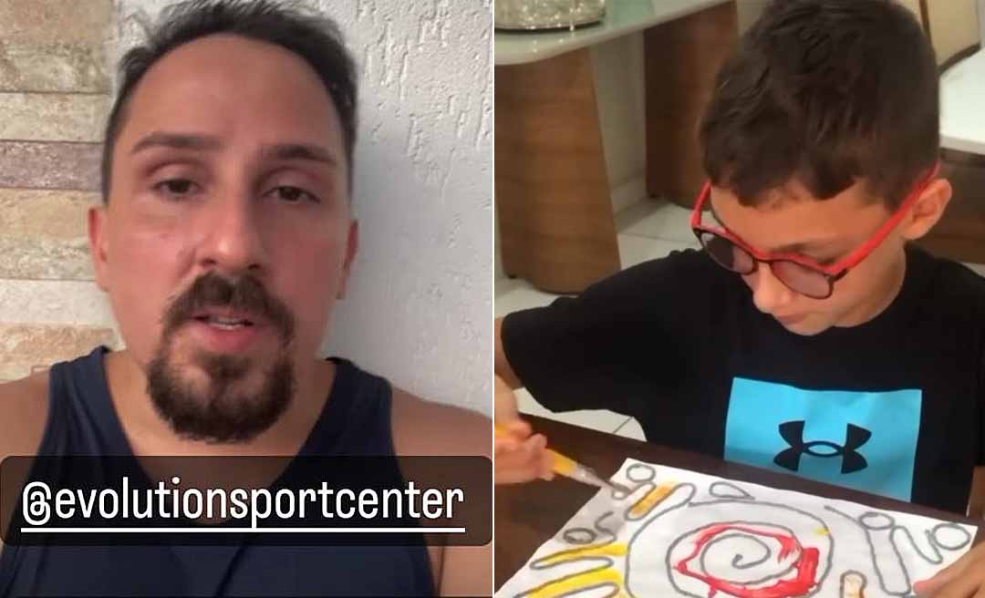 Pai denuncia que filho autista com epilepsia rara e grave sofreu preconceito em academia de Rio Branco