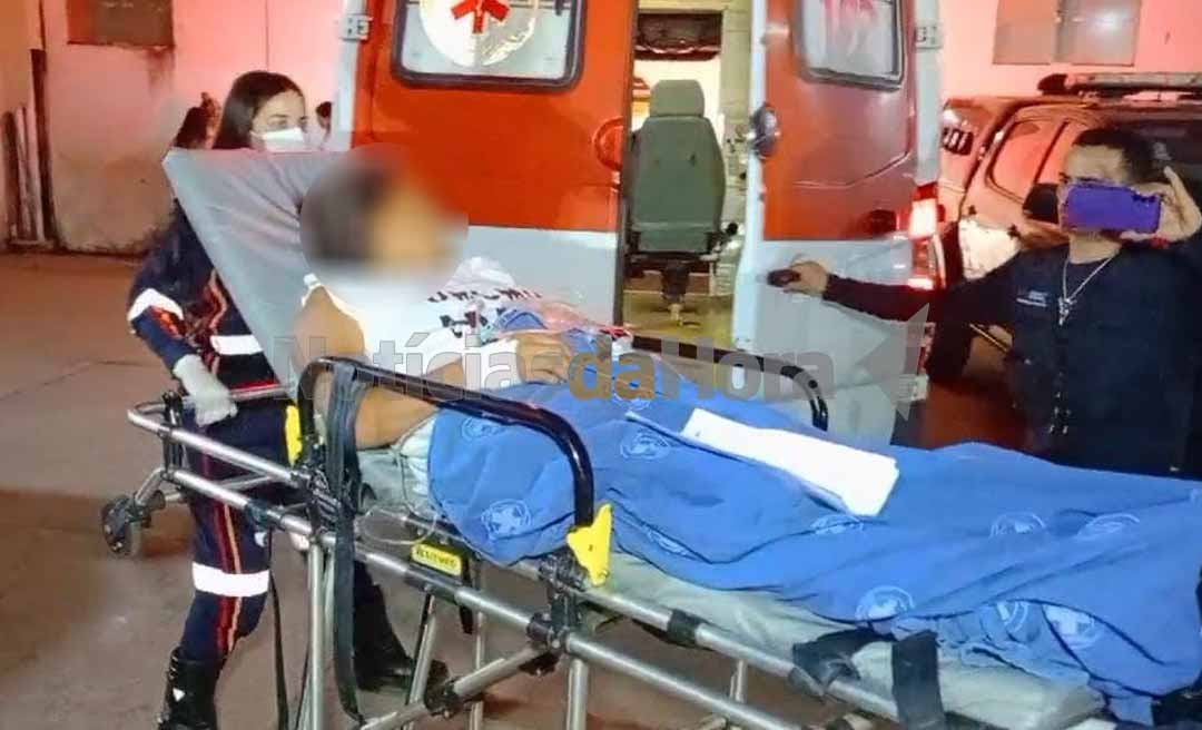 Tentativa de feminicídio em Manoel Urbano: Mulher é esfaqueada pelo Companheiro