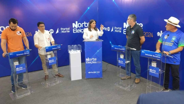 Queda de energia atrasa debate na TV Norte entre candidatos a prefeito de Rio Branco
