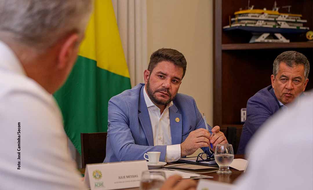 Gladson Cameli se reúne com chefe da Casa Civil de Lula para tratar sobre incêndios florestais