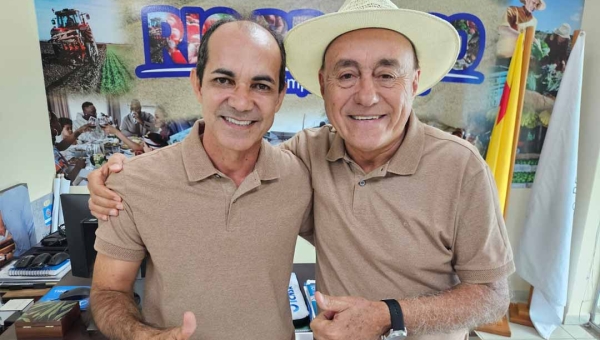 Fortalecendo Laços: prefeito Tião Bocalom recebe prefeito de Cruzeiro do Sul e reforça união entre municípios