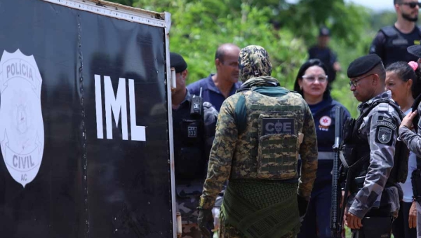 Quatro bandidos são mortos e um está foragido após roubo em fazenda e confronto com a PM