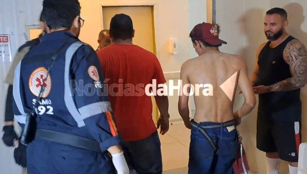 Explosão de jet-ski deixa dois jovens com queimaduras graves no bairro Universitário, em Rio Branco