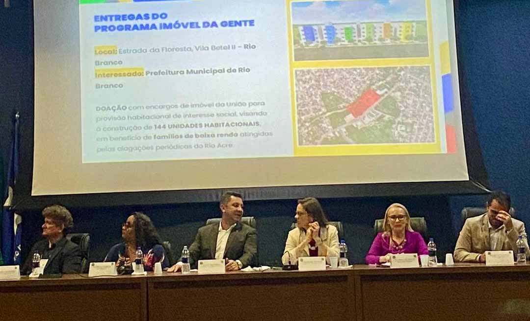 Prefeitura de Rio Branco participa da instalação do Fórum de Apoio ao Programa de Democratização de Imóveis da União