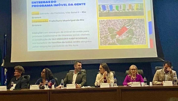 Prefeitura de Rio Branco participa da instalação do Fórum de Apoio ao Programa de Democratização de Imóveis da União