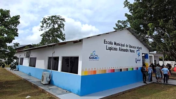 Com capacidade para mais de 200 crianças, prefeita Rosana Gomes reinaugura Escola Lupicínio Alexandre: ‘investir com o coração’