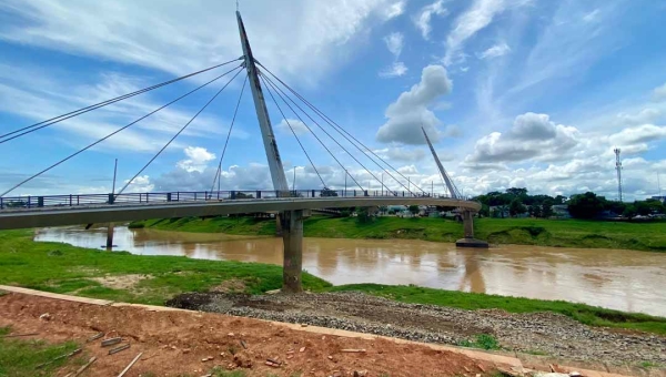 Rio Acre apresenta vazante na Capital apesar das chuvas; nível volta a ficar abaixo de cinco metros