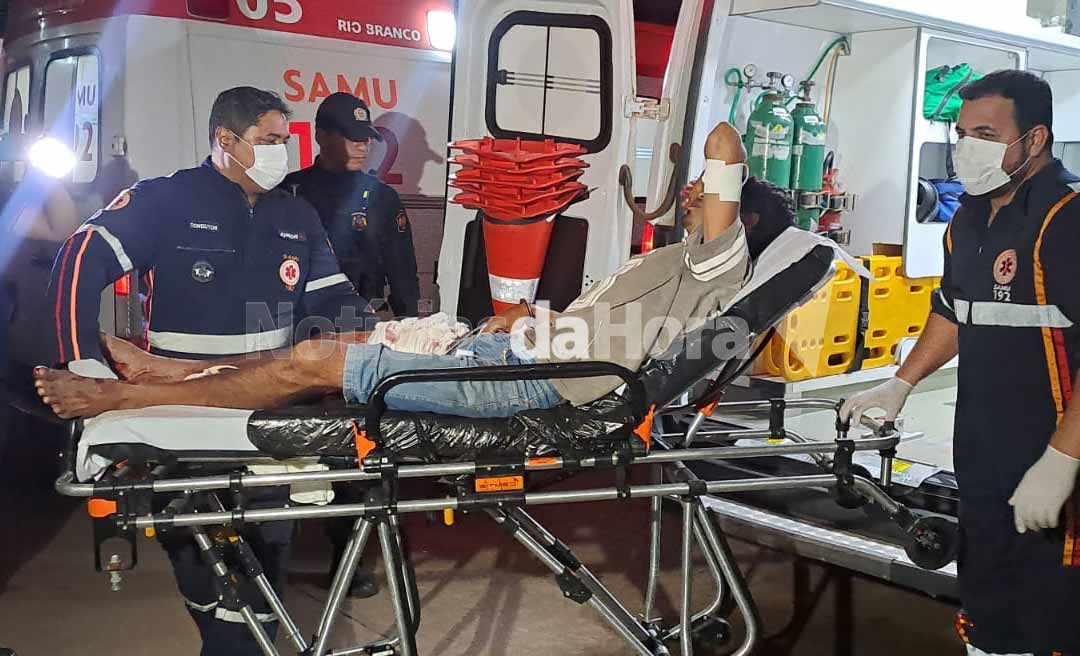 Homem acusado de tentativa de abuso sexual é ferido com arma branca e preso em Capixaba, interior do Acre