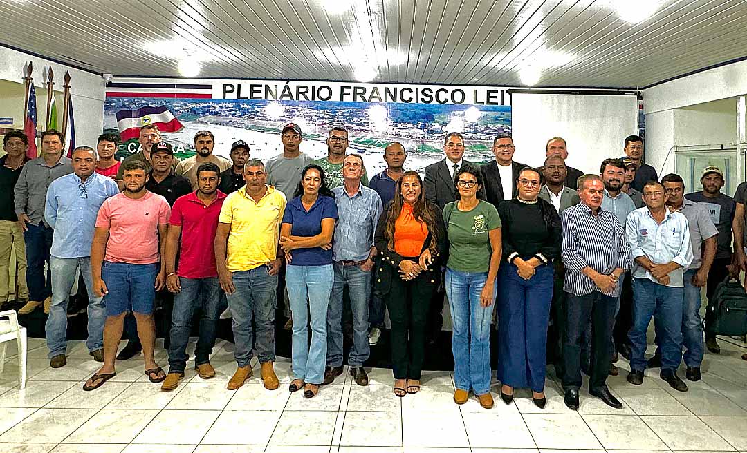Em reunião na CMBA, pecuaristas bocacrenses pedem socorro ao poder público do município