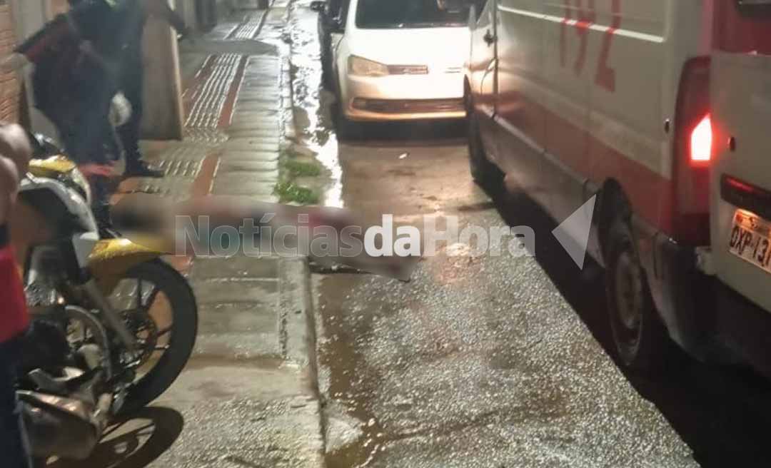 Jovem é morto a facadas em Brasileia; suspeito se entrega à polícia na última segunda-feira