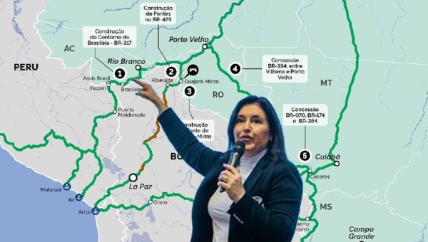 “As portas do Ministério do Planejamento e Orçamento foram abertas para o Acre”, diz Simone Tebet, ao falar do Quadrante Rondon