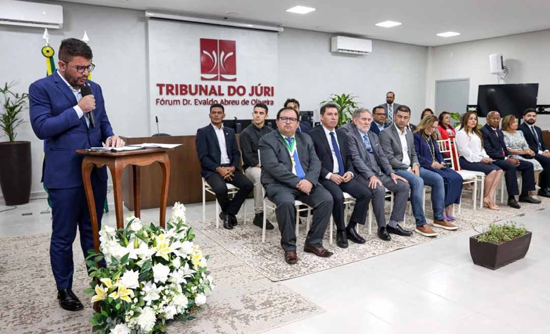 Governo e TJAC entregam Fórum em Brasileia, cumprindo missão de realocar prédios atingidos pela cheia