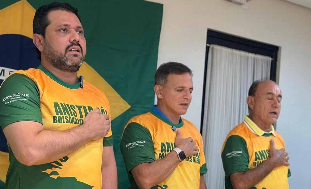 Com chamada de vídeo de Bolsonaro, Márcio, Bocalom e movimento bolsonarista debatem anistia ao ex-presidente e a condenados do 8 de janeiro