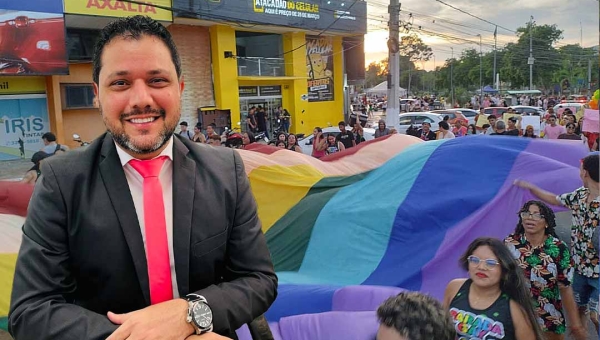 Sem a presença de João Marcos e fiscais, Parada LGBTQIA+ é realizada em Rio Branco