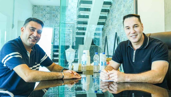 Samir Bestene se reúne com o secretário Ney Amorim para discutir melhorias no esporte e lazer em Rio Branco