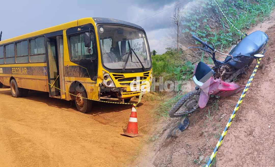 Idosa morre e jovem fica em estado grave em acidente de trânsito no Ramal Granada, em Acrelândia