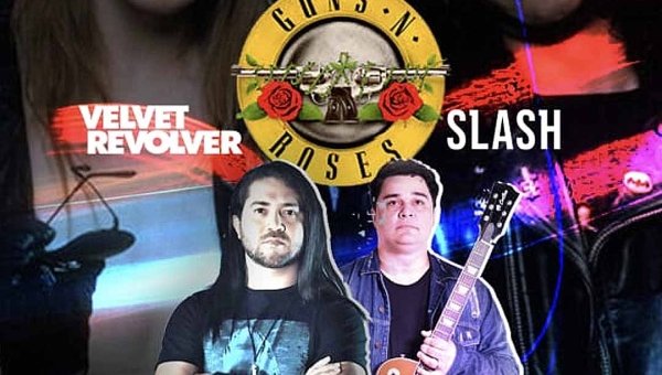 Banda Guns N’ Roses Cover se apresenta neste sábado no A Confraria Gastrobar, em Rio Branco