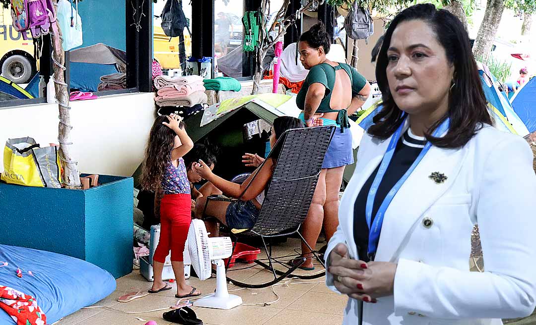 Mailza Assis afirma que providências estão sendo tomadas para atender famílias acampadas na Aleac: “A situação está sob controle”
