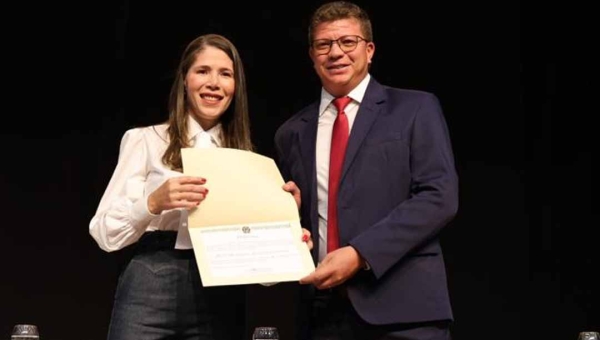 Vereador Biliarte Correia, de Porto Walter, é diplomado para mais um mandato