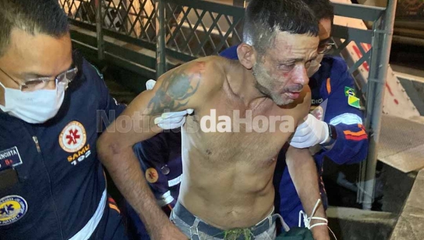 Homem é amarrado e esfaqueado sob ponte em Rio Branco; polícia prende suspeitos em flagrante