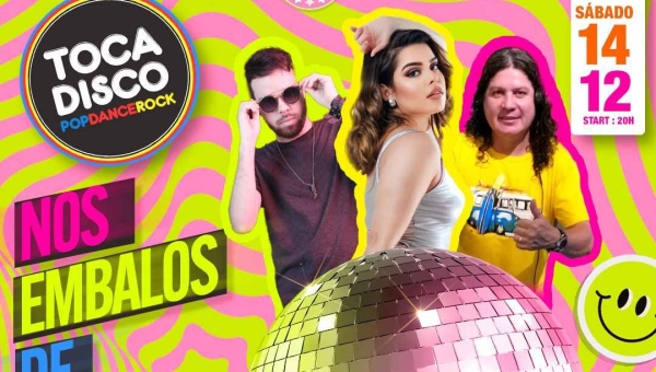 Festa Toca Disco, uma viagem nostálgica pelas décadas de ouro, será a atração deste sábado na Confraria