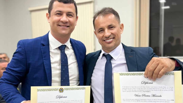 Maxsuel Maia, prefeito eleito de Xapuri, é diplomado pela Justiça Eleitoral: “vamos retribuir a confiança com muito trabalho”